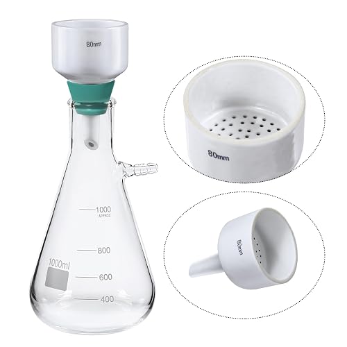 Buchner Funnel Vacuum Filtration Setup