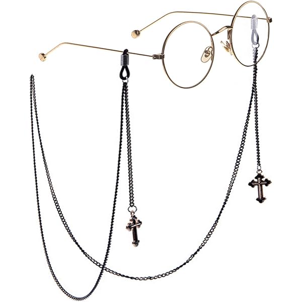 LIKGREAT Evil Eye Glasses Chains Turkey Blue Eye Eyeglasses Strap