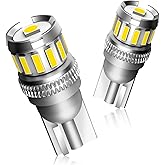 AUTOONE 194 LED License Plate Light 300% High Brightness T10 168 2825 W5W Bulbs for Dome Map Door Courtesy Interior Car 6500K