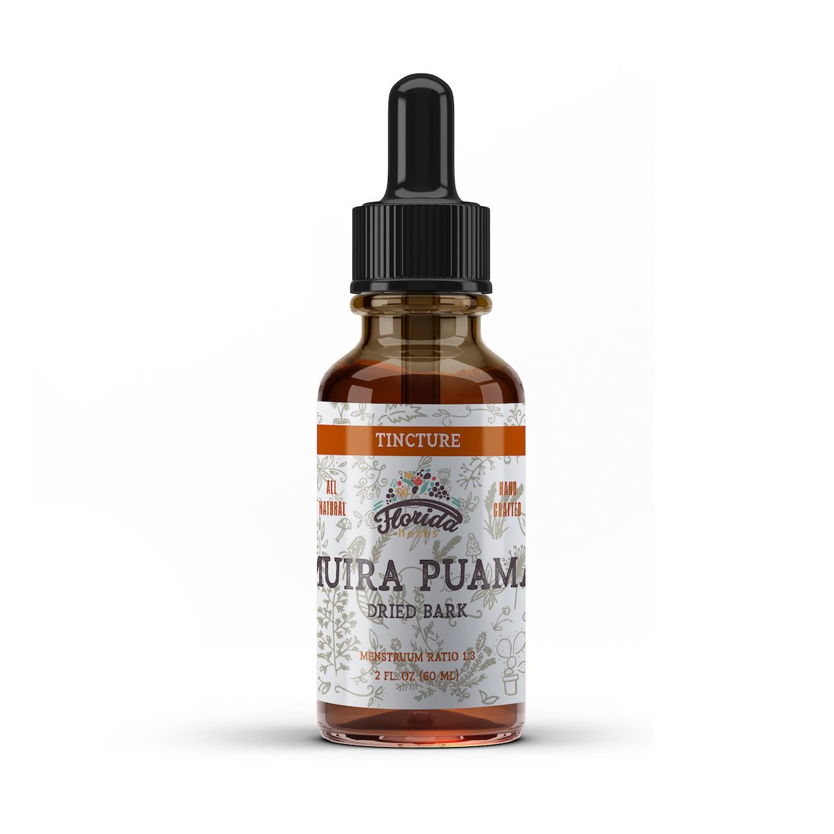 Muira Puama Tincture, Wildcrafted Muira Puama Extract