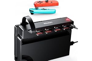 Unitek Switch Game Card Reader, 8-in-1 Game Cards Switcher for Nintendo Switch/Switch OLED, Multiple Card Storage Holder Acce
