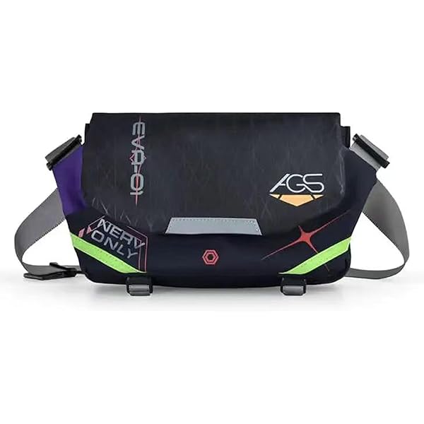 EVANGELION ミニメッセンジャーバッグ NERV Evangelion NERV Logo Messenger Bag - Tokyo Otaku Mode (TOM)