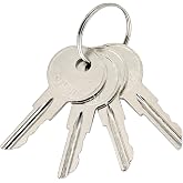 4Pk C250 Ignition Keys 170151-001 089216-001 Compatible with Crown Forklift | Ignition Keys For Crown Forklift PE3000 PE4000 Massey Ferguson Tractor 35 40 50 65 Replace for Ford New Holland Tractor