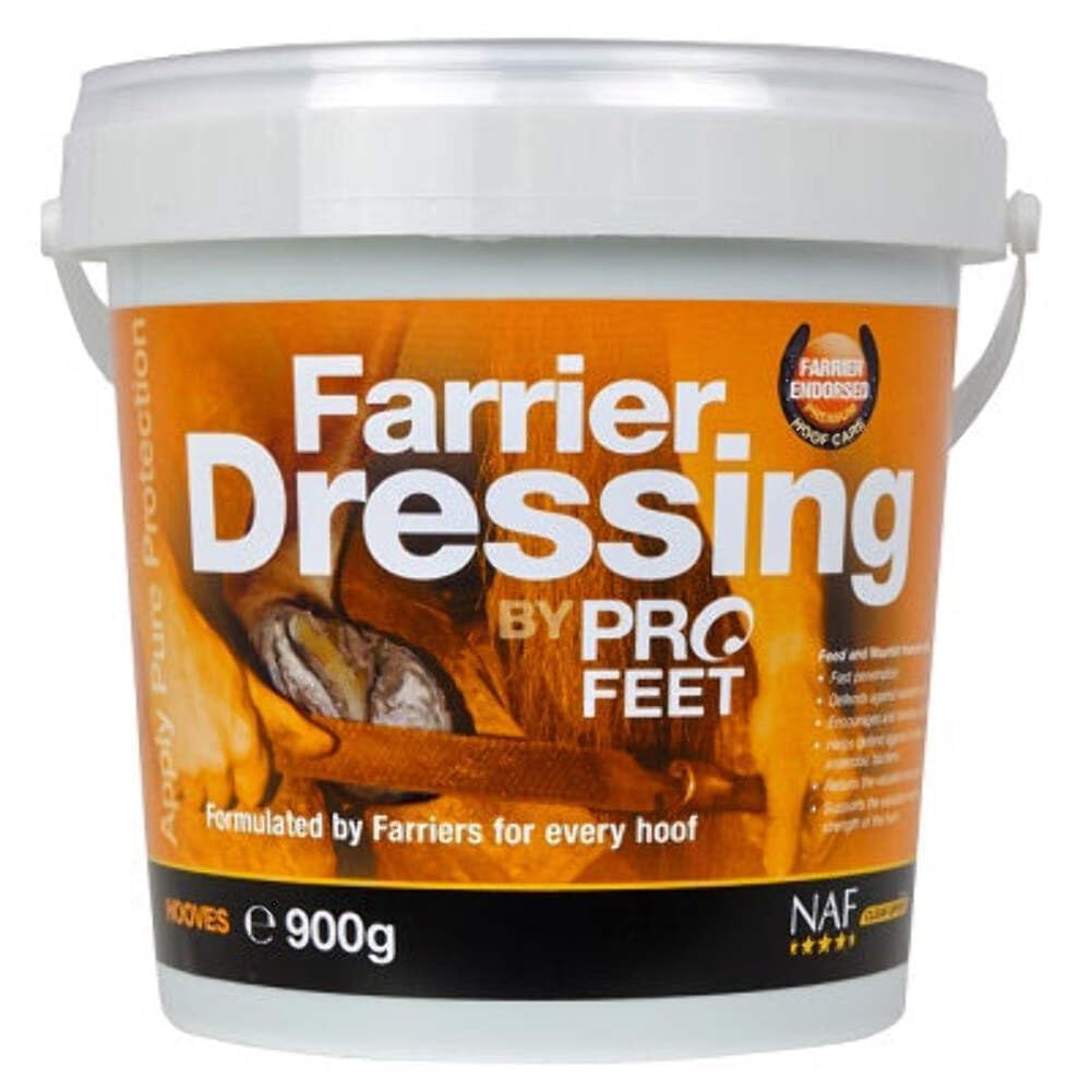 NAF Profeet Farrier Hoof Dressing 900g – Daily Nourishment for Hoof Health – Supports Moisture Balance, Strength & Shine – Ideal for All-Weather Hoof Maintenance