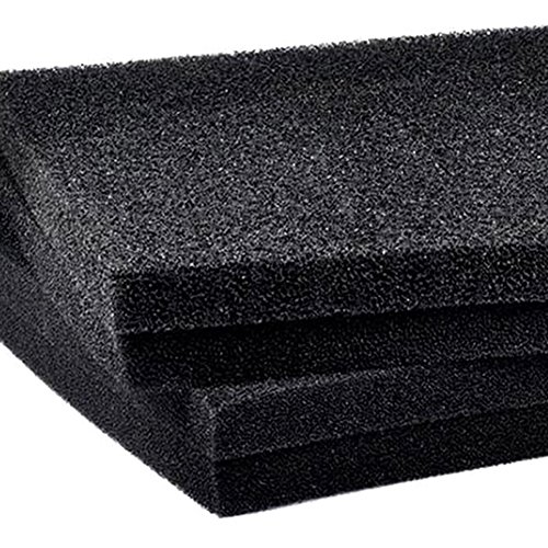 Yamalans 1Pc Fish Aquarium Biochemical Filter Pond Filtration Black Foam Sponge Filter