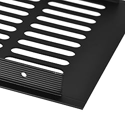 uxcell 4pcs Rectangle Ventilation Grille Aluminum
