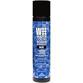 Watercolors by Tressa INTENSE 3-in-1 Color Depositing Shampoo, Semi Permanent Hair Color, Hair Dye Shampoo for Curly, Dry, and Normal Hair, 8 fl oz - BLUE