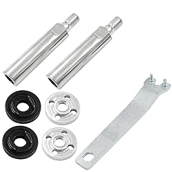 Kyuionty 2 Sets Angle Grinder Extension Shaft