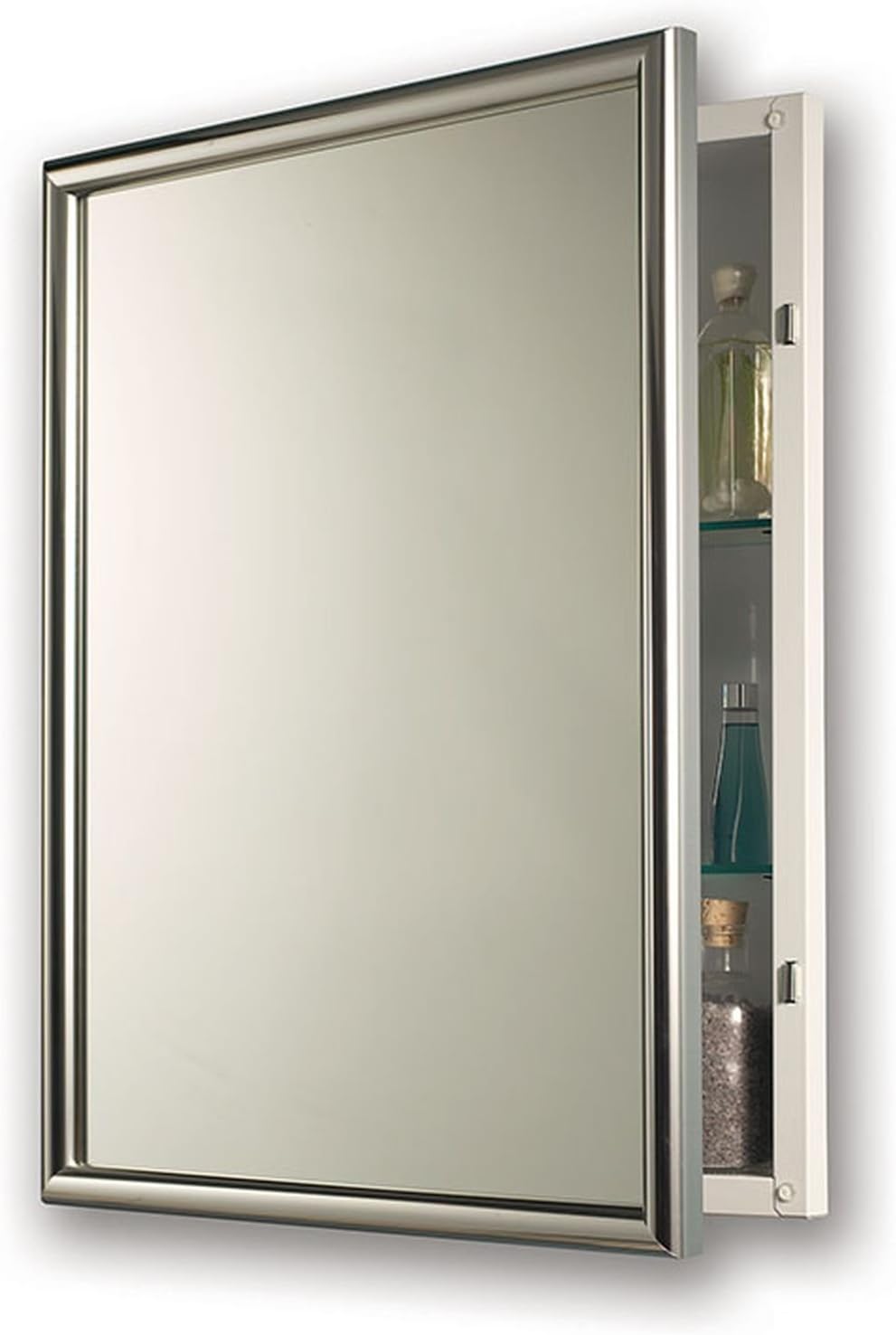 Jensen 533124x Chrome Frame Medicine Cabinet 24 X 30 Amazon Com