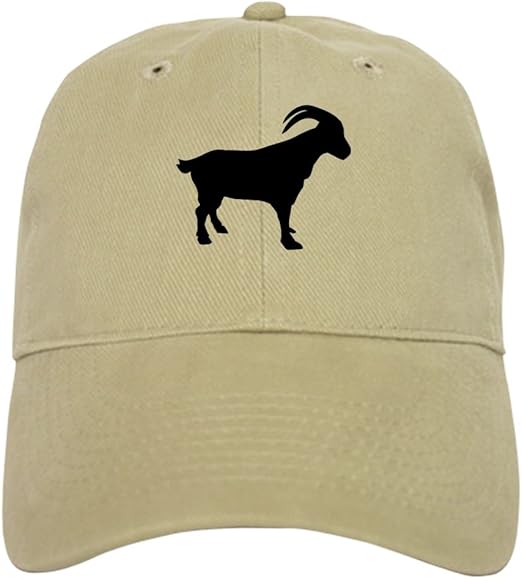 CafePress Mountain Goat Baseball Cap with Adjustable