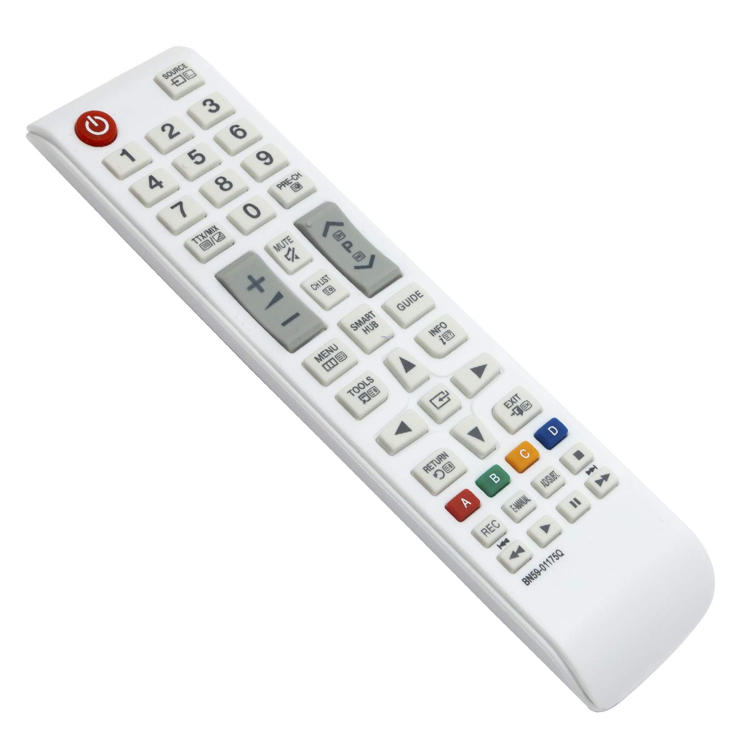 BN59-01175Q Replace Remote Control - VINABTY Remote for Samsung TV UE40JU6580 UE32H6410SSXZG UE32J4580 UE32J4580 UE32J4580SSXZG UE32LS001AUXZG UE48JU6515 UE48JU6580 UE48JU6580 UE48JU6580UXZG UE55H6410