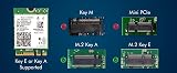 HighZer0 Intel AX200 WiFi 6 AX200NGW M.2 802.11ax Card Bluetooth 5.2 2.4Gbps view 3
