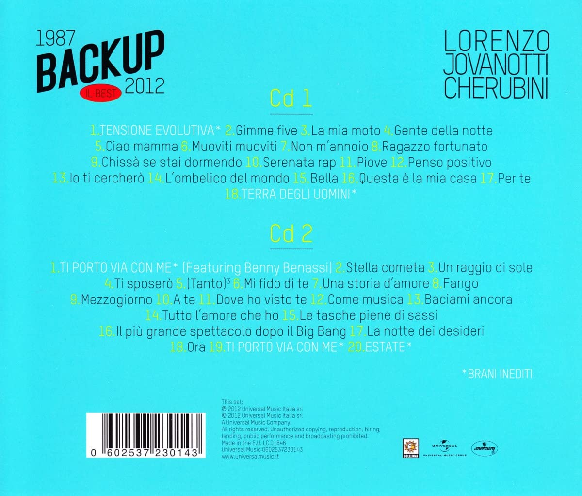 Back Up 1987-2012