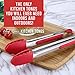 Latest 2-PC Kitchen Tongs Set - Multipurpose 9