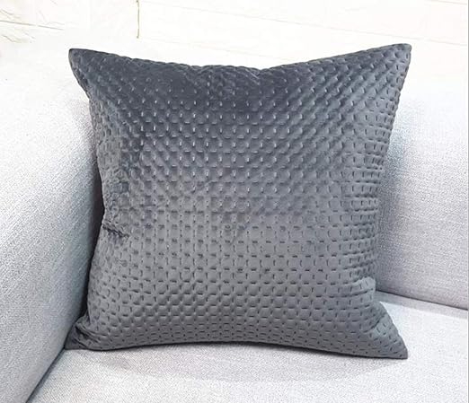 Lot De 2 Housses De Coussin Pour Canapé Ou Voiture Gris