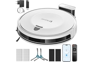 Redroad Robot Vacuums,10000Pa Robotic Vacuum Cleaner Lidar Navigation&Obstacle Avoidance,Robot Vacuum Cleaner with App/Alexa/