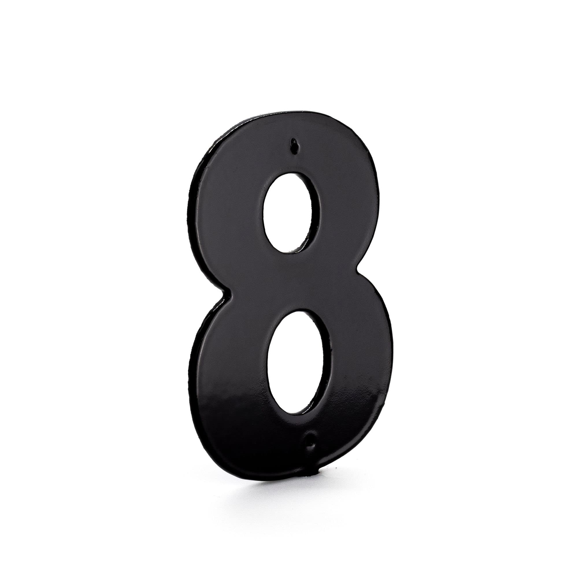 Montague Metal Products Helvetica Font Individual House Number, 8, 3-Inch