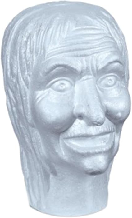 Amazon Com Floracraft Rsskullwit 6 Styrofoam Witch Eps Skull Bulk