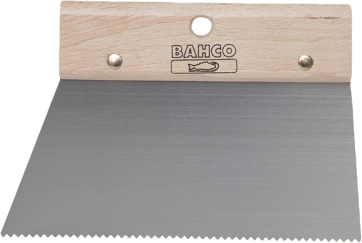Bahco 221202000 - Serrated Glue Combs 20 Cm, Brown/Grey