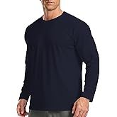 TOIUUI Mens Long Sleeve Shirts Moisture Wicking UPF 50+ Quick Dry Athletic T-Shirts for Fishing Hiking Rash Guard