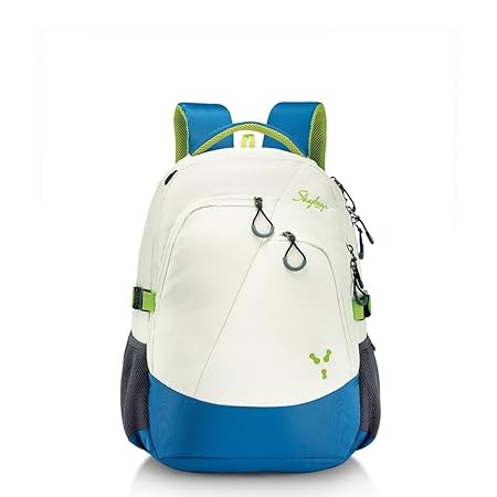 Skybags 38 Ltrs White Laptop Backpack (CREW3WHT)