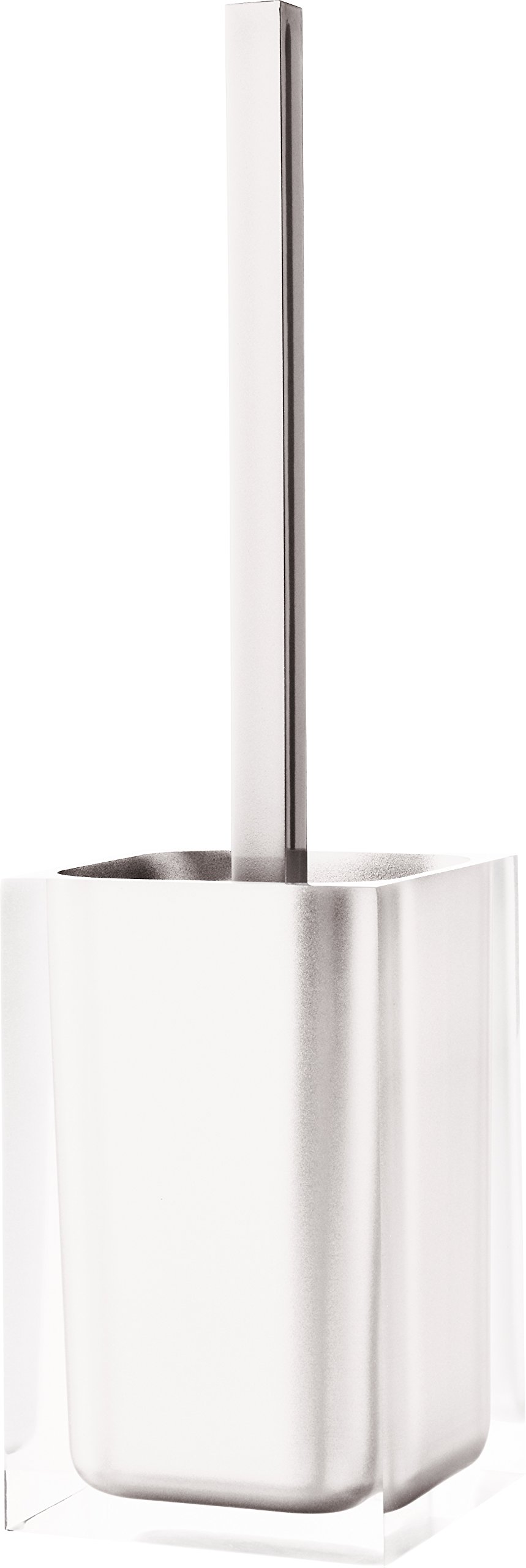 Rainbow Resin Toilet Brush Holder Finish: Glossy White