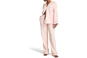 Victoria's Secret Flannel Pajama Set, Long Sleeve Button Down Shirt & Pants, Sleepwear for Women (XS-XXL)