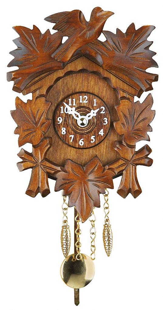 Trenkle Kuckulino Black Forest Clock with quartz movement and cuckoo chime TU 2015 PQ