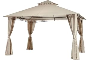 Garden Winds Replacement Canopy Top Cover for The Waterford Gazebo - Version 5 - Will ONLY FIT Model Number: 5LGZ6526-V5