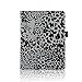 ACdream Nook GlowLight Plus Case, Folio Premium PU Leather Cover Case for Barnes & Noble Nook GlowLight Plus (2015 New version), Black-White-Leopard