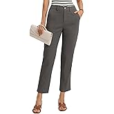 GRACE KARIN Womens High Waisted Work Pants Business Casual 2026 Ankle Length Office Dress Trousers with Pockets
