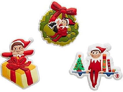 Elf Holiday Christmas Shoe Charms 