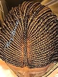 Braided Wig(Cornrow Wig) (one size)