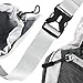 ErgaLogik Day Trekker - Hiking Waist Pack with Water Bottle (Not Included) Holder - Fanny Pack - Dog Walking - Running Belt Bag Pouch Fanny Pack for Hiking Running Cycling Camping Travel (Grey)