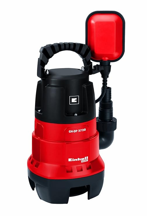 Einhell Schmutzwasserpumpe GC-DP 3730 (370 W, max. 9000 l/h, Fremdkörper bis 30 mm, max. Förderhöhe 5 m, stufenlos einstellba