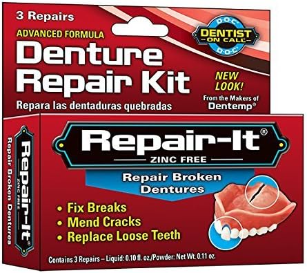 DOC Repair-It Denture Repair Kit by Dentist On Call