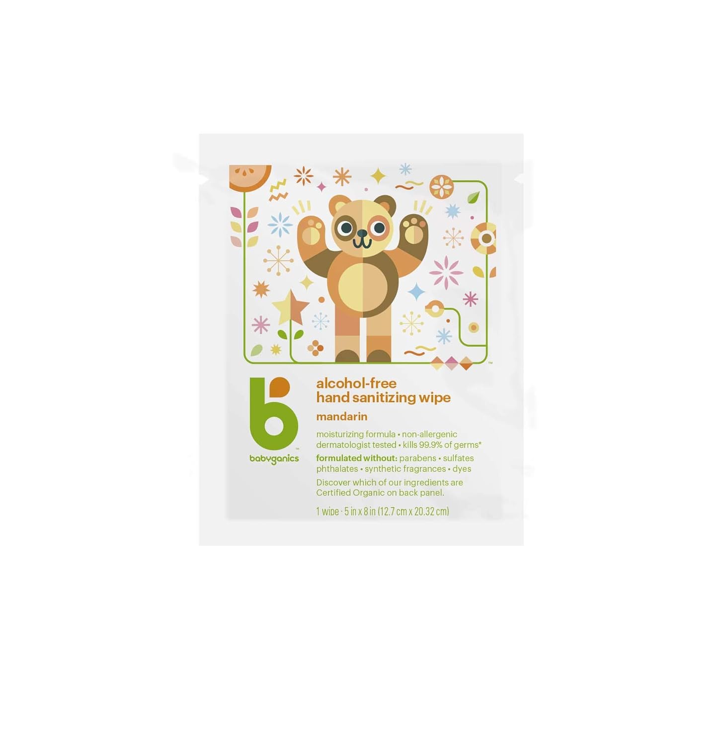 babyganics individual hand wipes