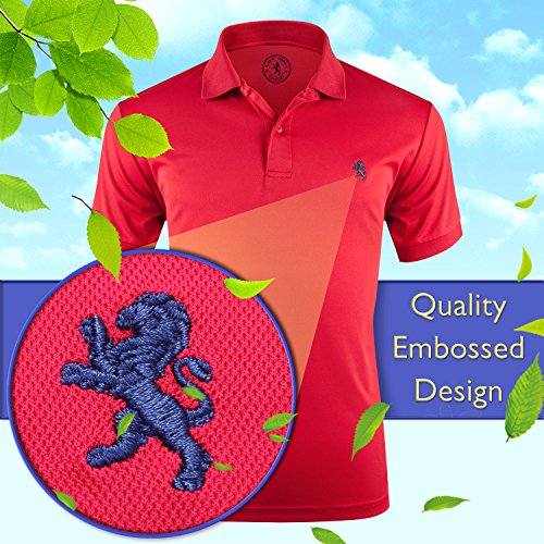 image for Albert Morris Mens Polo Shirts (4 Pack, Large) Polo Shirts For Men, Sh