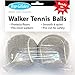 AMP Top Glides Precut Walker Tennis Ball Glides (Gray)