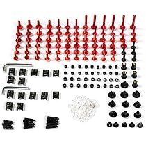 OVOGHOW Motorcycle Fairing Bolt Kit - Stainless Steel Screws For Goldwing 2001-2018