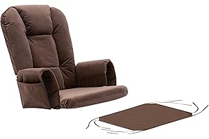 Rejoice Home Castaway Glider Rocking Chair Replacement Cushion Set - Brown