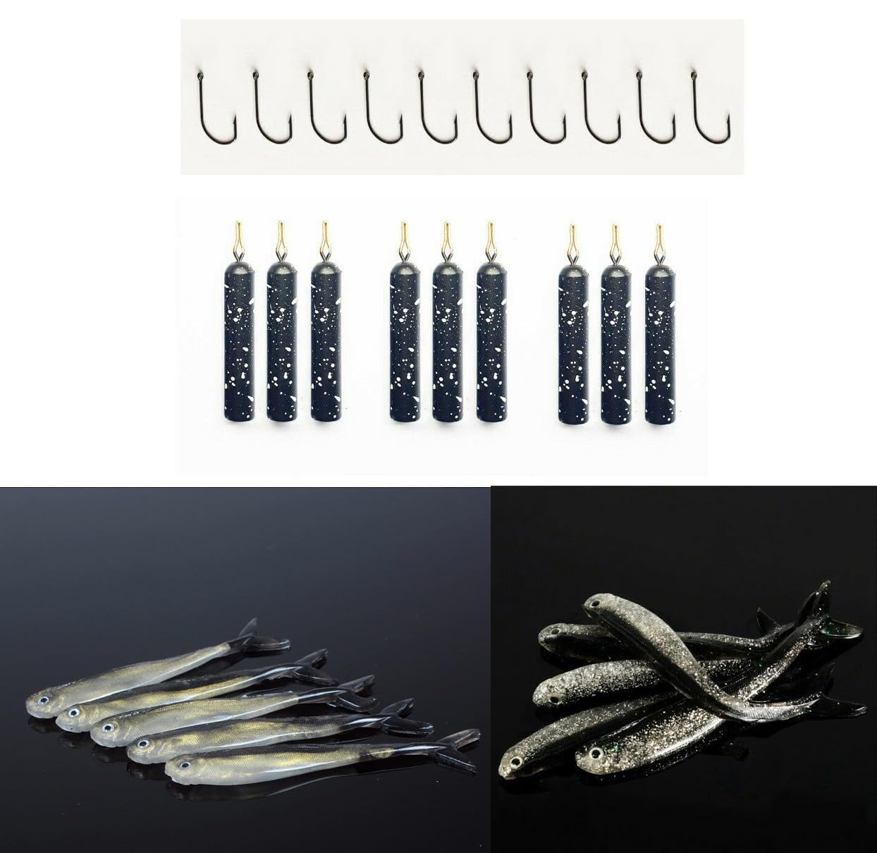 Drop Shot kit all in one GRAB N GO perch chub trout fishing