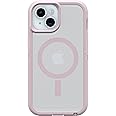 OtterBox iPhone 16e, 15, 14, & 13 Defender Series XT Clear Case - Mountain Frost (Clear), screenless, Rugged, Snaps to MagSafe, Lanyard Attachment