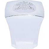 Royal Water Perfume Bottle Cap. Himalaya/Tabarome/Santal Original/Viking/Virgin Island Water Cap. Silver Square Plastic Cap. Fits 3rd Generation bottle