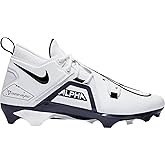 Nike Alpha Menace Pro 3 CT6649-108 White-Black-Navy Blue Men's Football Cleats 13 US
