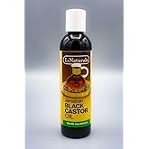 Esnaturale Jamaican Black Castor Organic Oil for Hair Growth and Dry Skin & Healing (4 OZ)