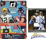 2017 Donruss NFL Football EXCLUSIVE HUGE Factory Sealed Retail Box with SPECIAL ROOKIE MEMORABILIA Card & Rated Rookie Card in EVERY PACK! WOWZZER!
