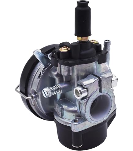 Dellorto SHA 14.12 Carburetor - 2-Stroke Universal Manual Choke Carburetor W/ Female Attachment