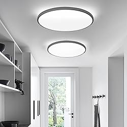 Becailyer Dimmable LED Ceiling Light, Modern Linear