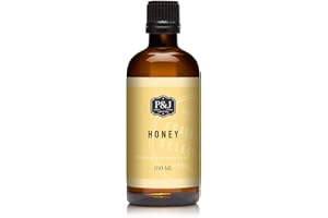 P&J TRADING P&J Fragrance Oil - Honey Scented 100ml - Candle Scents, Soap Making, Diffuser Oil, Fresh Scents
